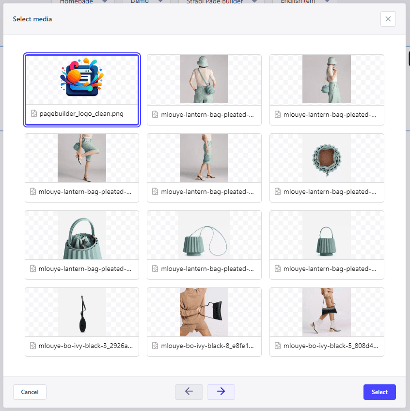 Strapi Page Builder